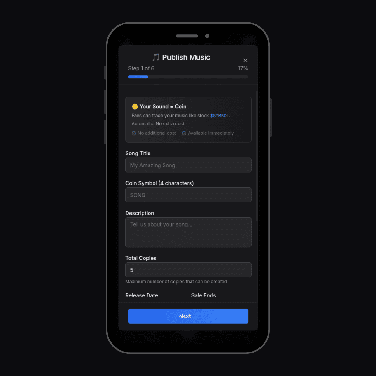 Artist using Tuneport